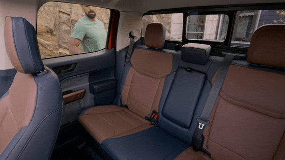Ford Maverick Interior GIF